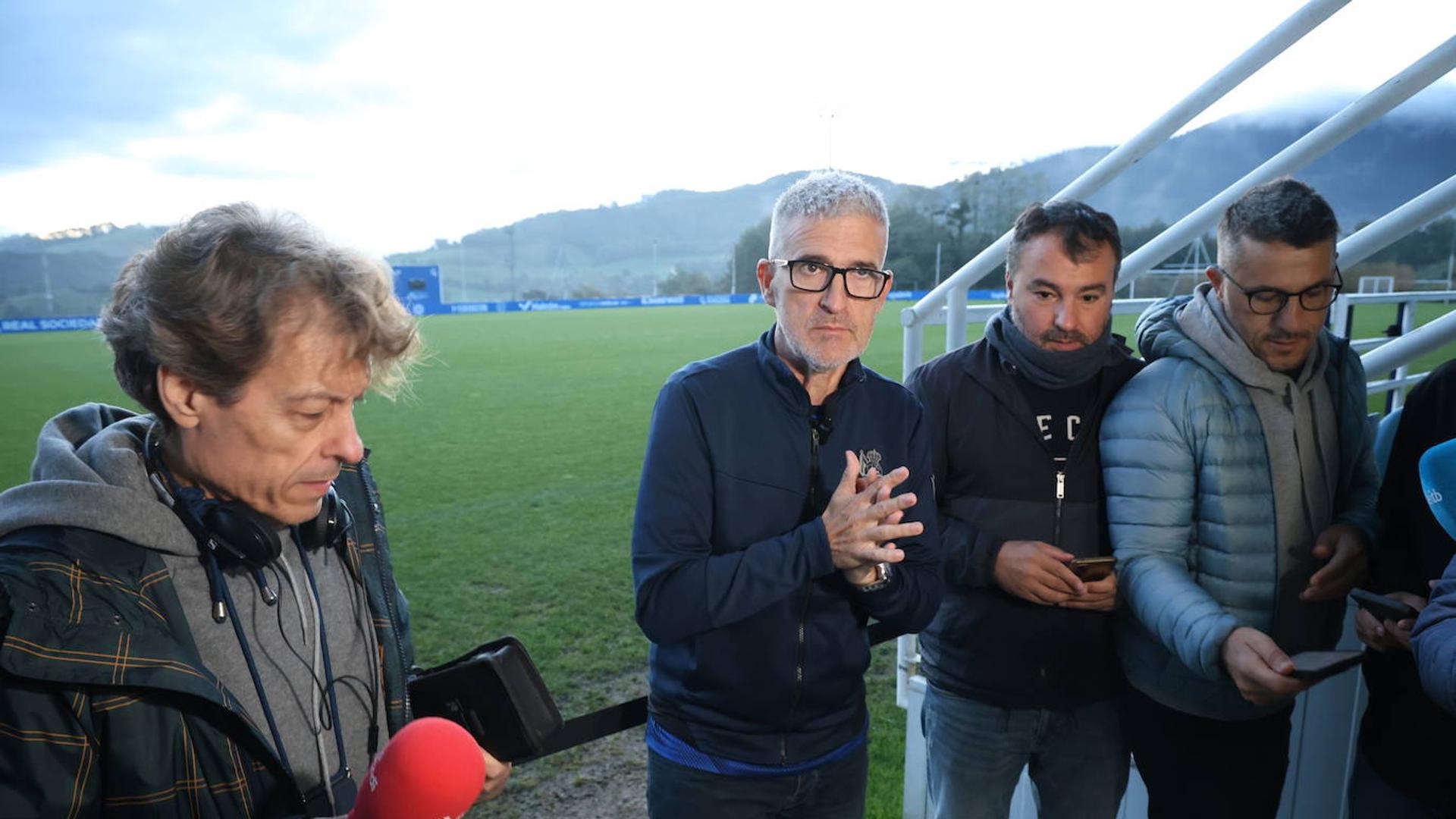 La Real se va a Lisboa Roberto Olabe «El viaje a Lisboa es una